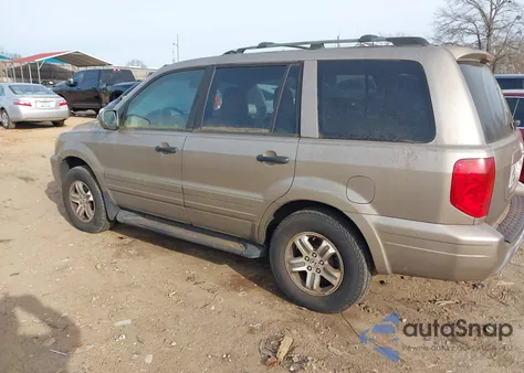 2003 Honda Pilot Ex-L из США, поврежденный, VIN 2HKYF18583H618892